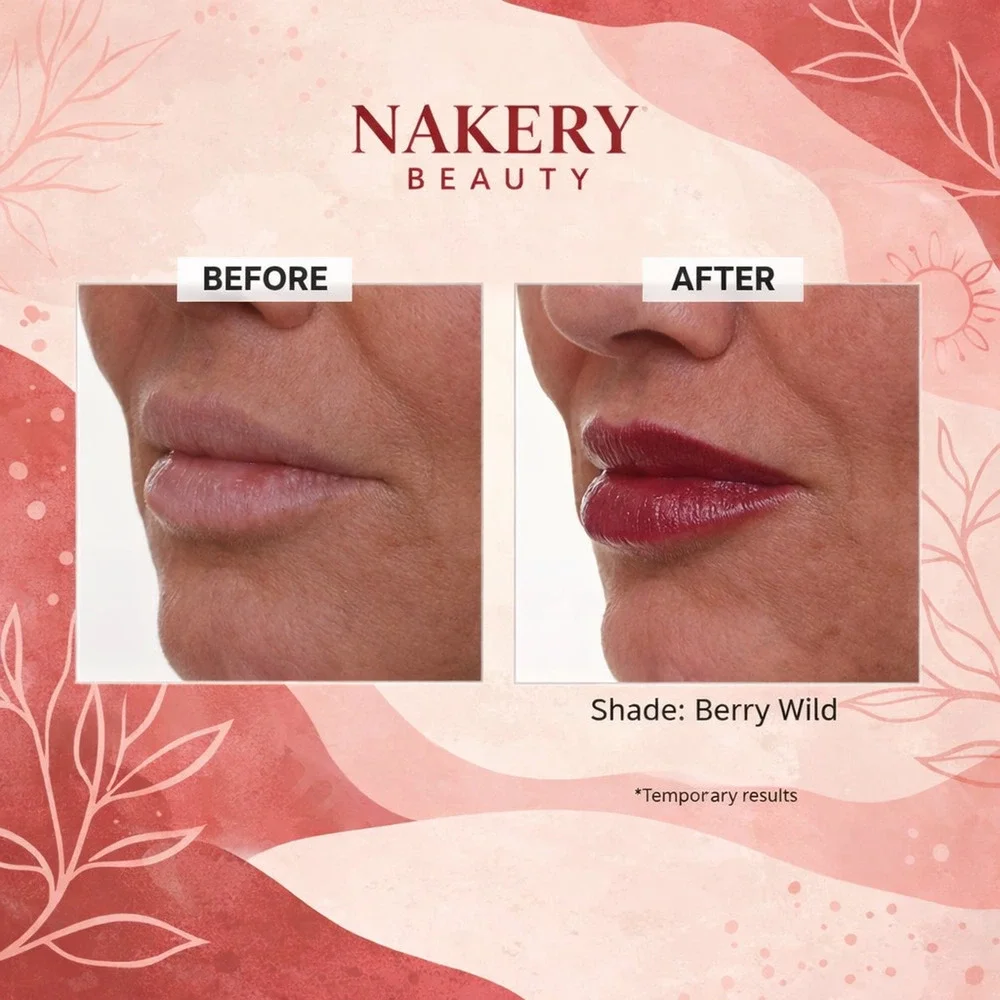 Nakery Beauty - PLUMParadise - Lip Peptide Color Drench - Shade: Berry Wild